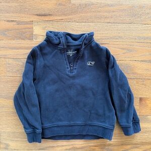 Vineyard Vines Kids Navy Pullover Hoodie